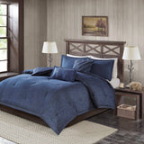 Denim Blue 5-Piece Comforter Set