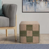 Escobedo Square Jute Side Table