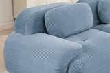 MIA 117'' 3-Seater Sofa with 3 Ottomans