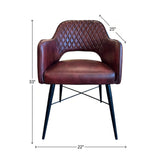 Bordeaux Leather Chair