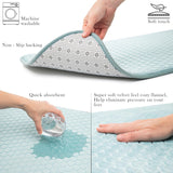 Moss & Stone 2-Piece Non-Slip Bath Mat Set