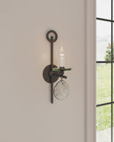 Sethos Black Wall Sconce
