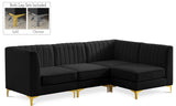 Alina - 4 Piece Modular L-Shaped Sectional