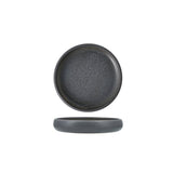 Iceland Volcanic Gray Small High Sided Plate 6"