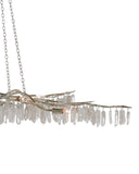 Forest Light Silver Chandelier