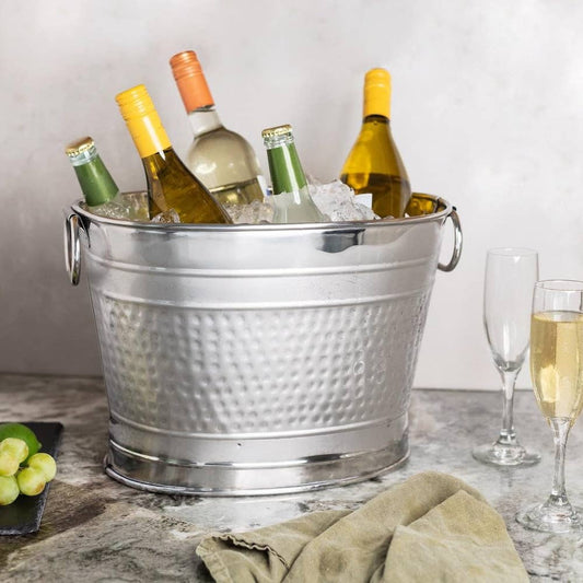 Mixora 4.9 Gallon Stainless Beverage Ice Tub