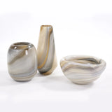 Sand Art Glass Vase