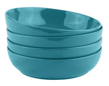 Kook Ceramic Pasta Bowls 40 oz, Set of 4