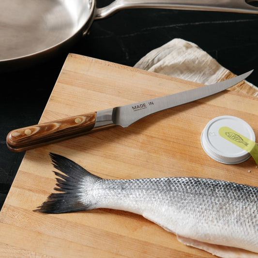 MADE IN Pakkawood Fillet Knife