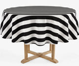 Cabana Striped Round Tablecloth