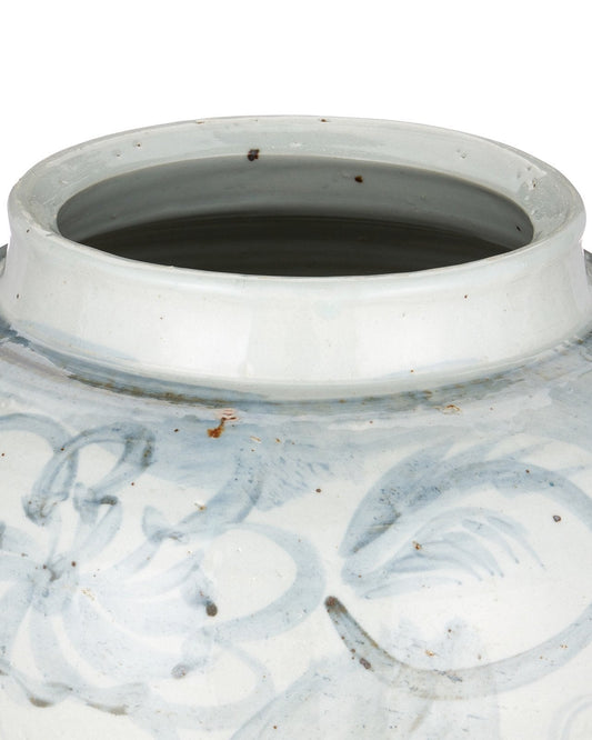 Ming-Style Countryside Large Preserve Pot