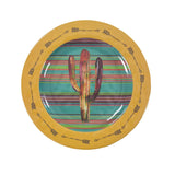 Cactus Melamine Dinner Plates, Set of 24