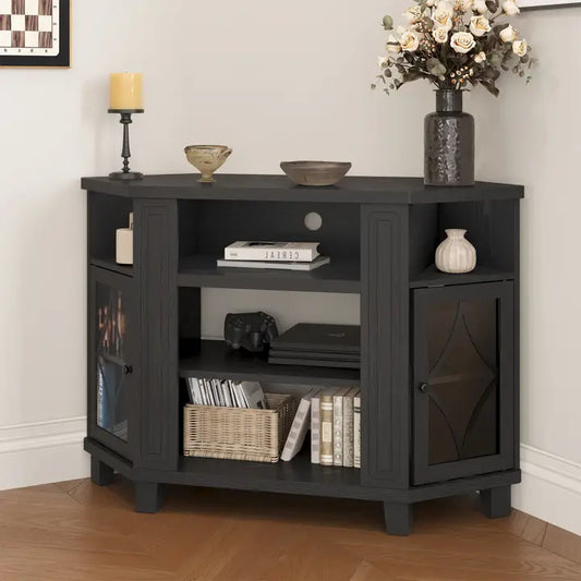 Wholesale Corner TV Stands for TVs up to 55'', Media Console Table