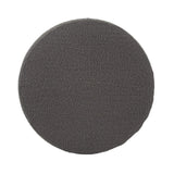 Universal Round Ottoman Cover Barbet Charcoal