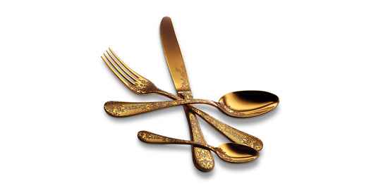 Flatware and Flatware Sets Casablanca Oro