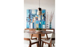Godenza Round Dining Table Brown