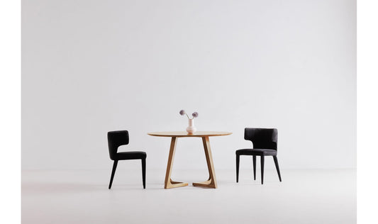Godenza Round Dining Table Oak