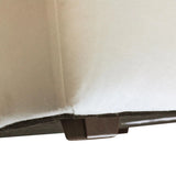 Universal 36 Round Cover Atlantis White -Cover Only