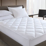 Plush Diamond Quilted Luxury Mattress Pad, Hotel King, King