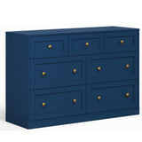 7 Drawer Dresser, 47'' Wide Modern Chest of Drawers