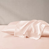 Luxury Satin 2-Piece Pillowcase Set, Blush Pink