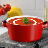 Kook Ceramic Stackable Soup Bowls 23.6 oz Set of 4