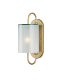 Glacier Brass Wall Sconce