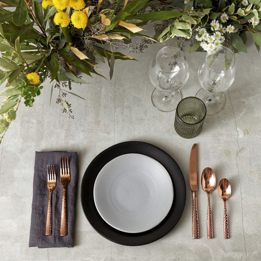 Heirloom Charcoal Dinner Plate 10.75"
