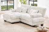 CLOUDIES 94" Loveseat with 1 Ottoman