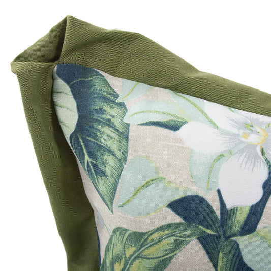 24 x 24 Outdoor Pillow Bora Breeze - Down Alternative Insert