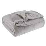 Reversible Down Alternative Bedding Blanket, Grey