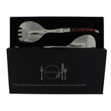Laguiole Connoisseur Rosewood Salad Servers Set