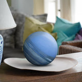 Madagascar Sapphire Decorative Metal Orbs- Large