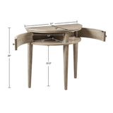 Vintage-Inspired Antique Storage Wood Console Table