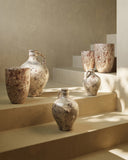 Marne Brown & Off-White Demijohn Set of 3