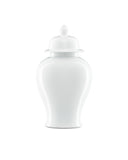 Imperial White Ginger Jar