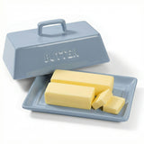 Extra Large Ceramic Butter Dish with Lid