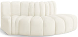 Arc - Velvet 3 Piece Modular Sofa
