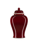 Oxblood Large Temple Jar