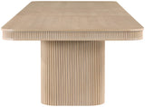 Mohari - Solid Wood And Oak Veneer 112" / 160" Dining Table
