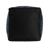 Komodo Navy Square Pouf