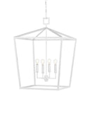 Denison Grande White Lantern