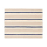 French Home Set of 4 Cream, Blue, and Pink Striped Placemats