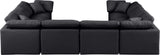 Indulge - Faux Leather 8 Piece Modular Sectional