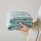 500GSM Turkish Cotton Quick Dry Plush Towel Set, Seafoam