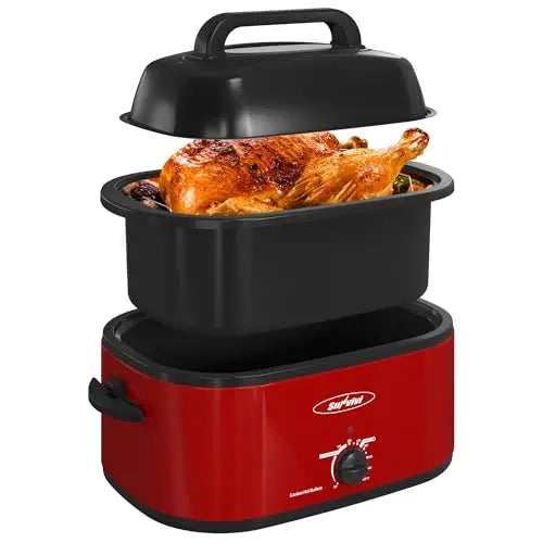 22 Quart Roaster Oven, Electric Roaster