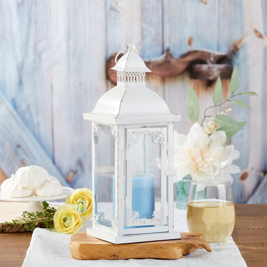 Antique White Decorative Lantern Medium Wedding Decor