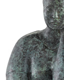 Lady Meditating Bronze