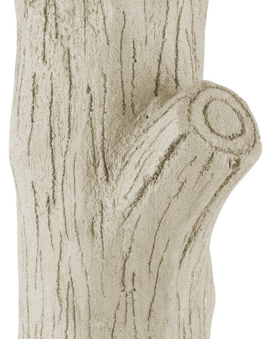 Faux Bois Small Bird Bath