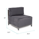 Axis Chair Regency Gray Titanium Frame